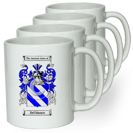 Del bianco Coffee mugs (set of four)